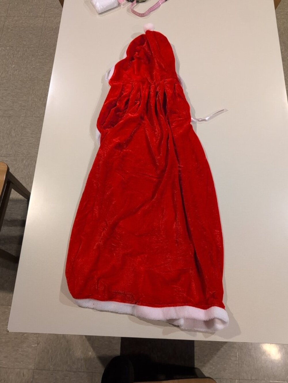 Xuhal Costume Women's One Size Red White Christmas Elf Outfit Accessories NWOT - Picture 8 of 12